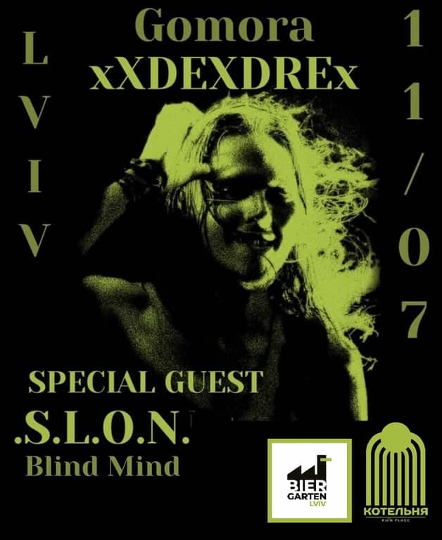 GOMORA × xXDEXDREx × .S.L.O.N. × BLIND MIND poster