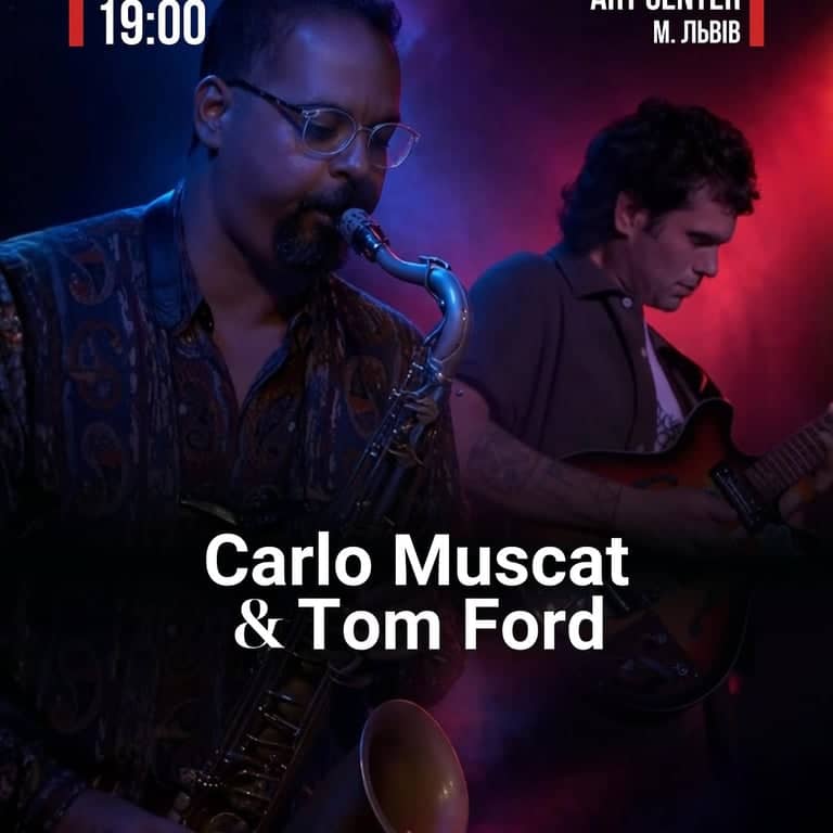 Джазовий концерт Carlo Muscat & Tom Ford poster