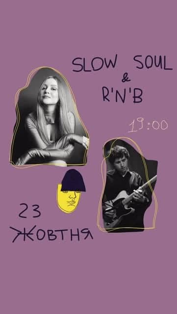 SLOW SOUL & R'N'B poster