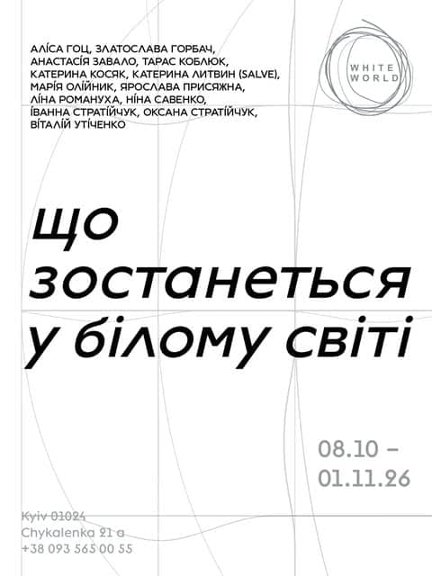 Що зостанеться у білому світі poster