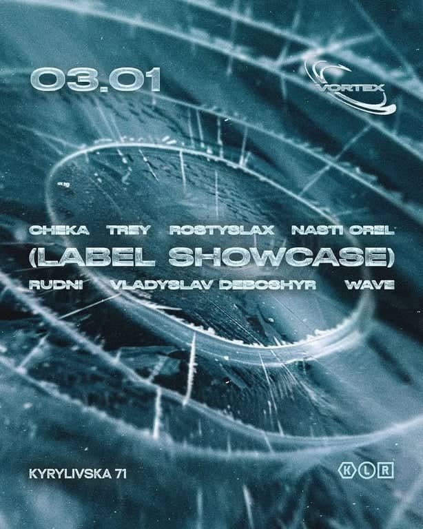 VORTEX LABEL SHOWCASE poster