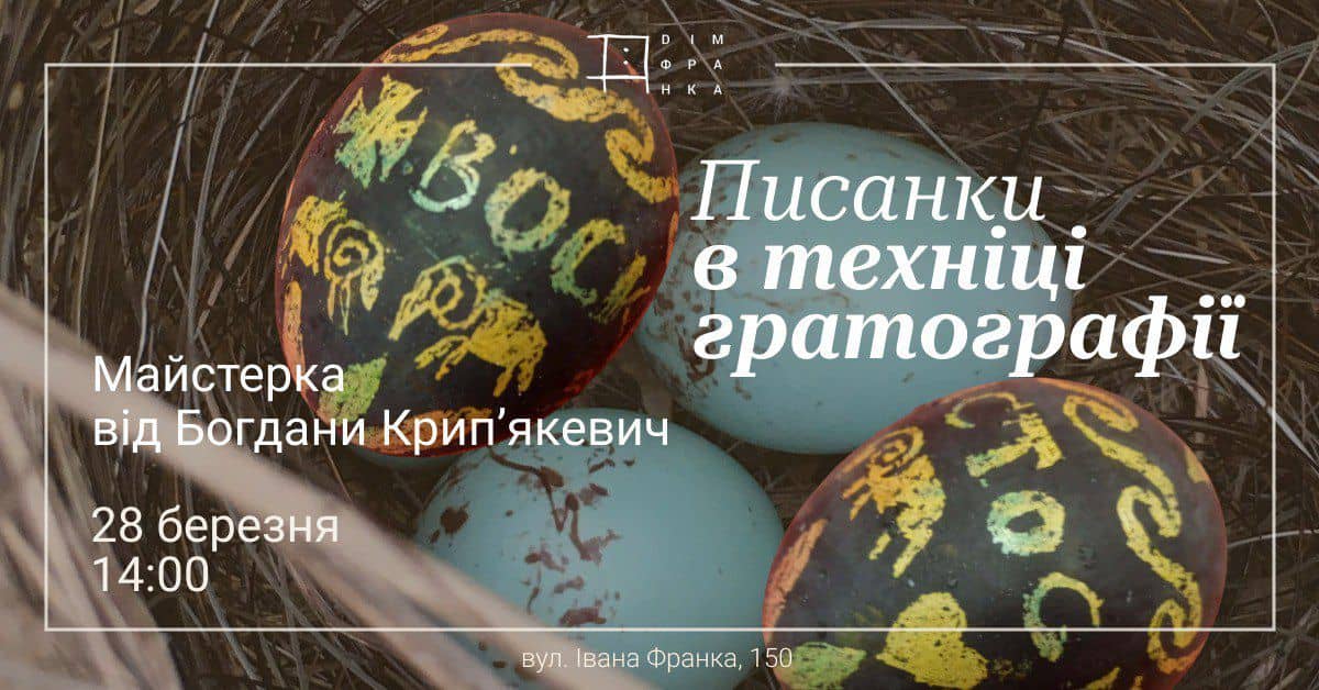 Писанки в техніці гратографії poster