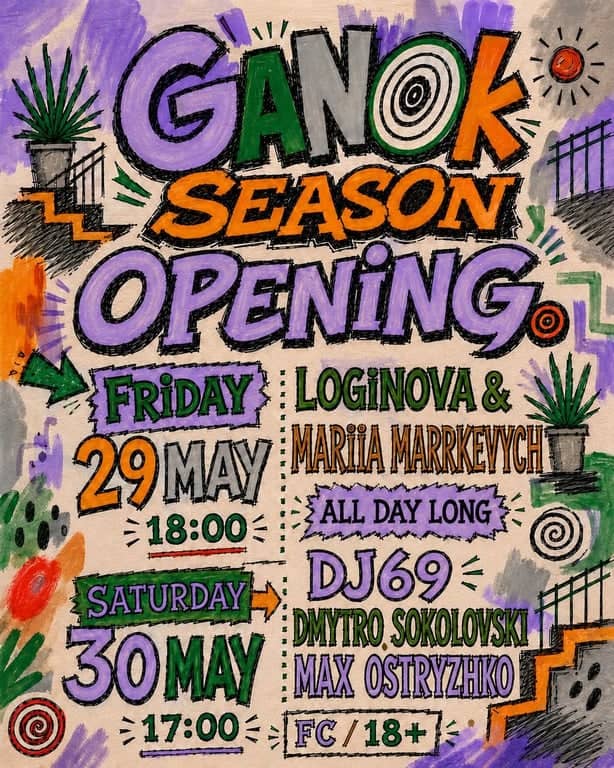 GANOK SEASON OPENING poster