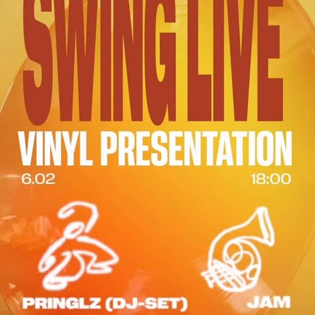 SWING LIVE VINYL PRESENTATION poster