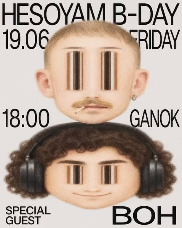 HESOYAM B-DAY PARTY poster