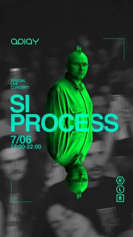 SI Process — сольний виступ в Keller poster