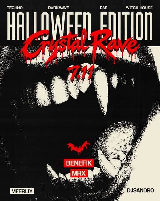🎃CRYSTAL RAVE — HALLOWEEN EDITION🎃 poster