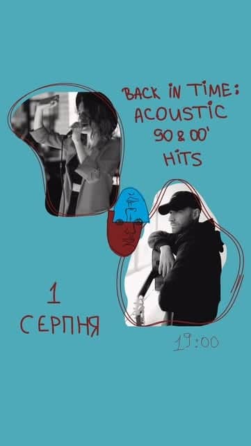 BACK IN TIME: ACOUSTIC 90 & 00' HITS poster