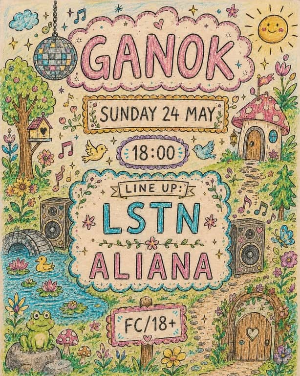 Вечірка з Lstn та Aliana в GANOK poster