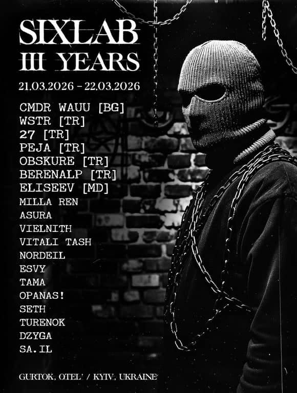 SIXLAB III YEARS poster