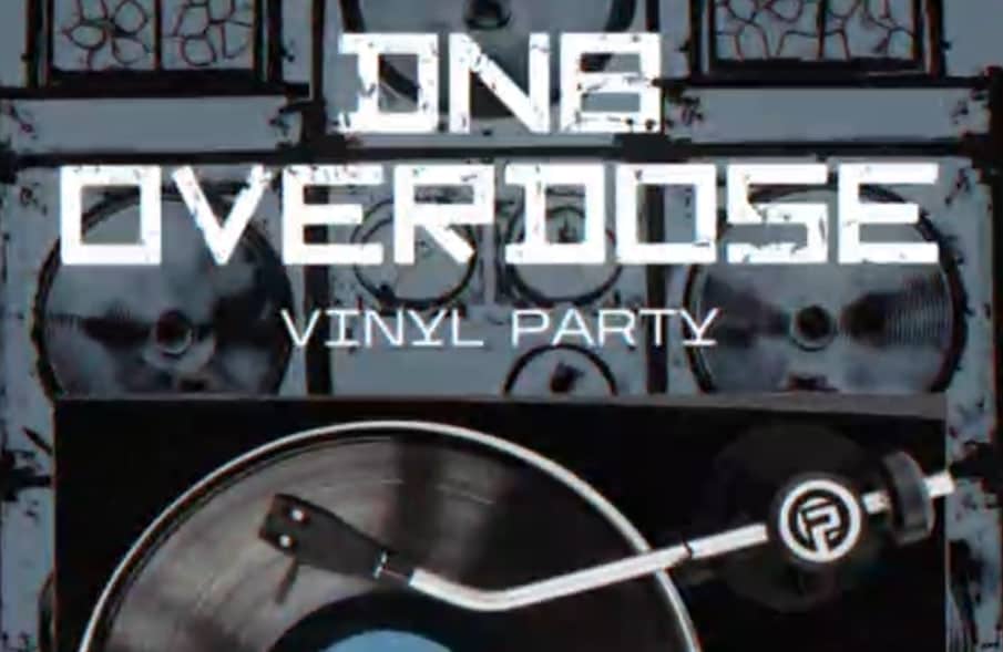Overdose Vinyl Party poster