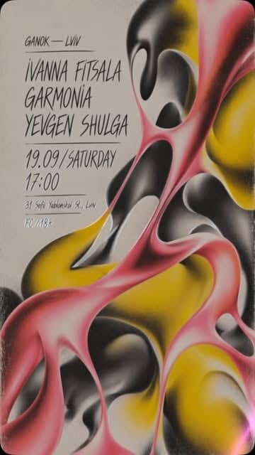 Вечір електронної музики з YEVGEN SHULGA, IVANNA FITSALA та GARMONIA poster