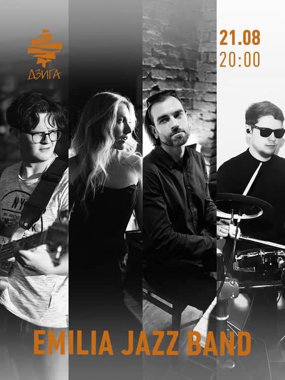 Emilia jazz band poster