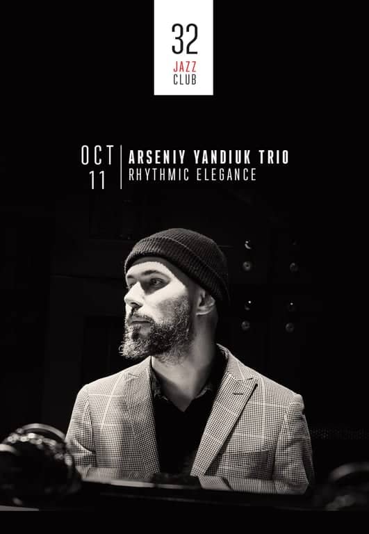 Arseniy Yandiuk Trio – Rhythmic Elegance poster