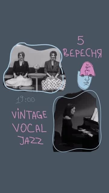 Vintage Vocal Jazz poster
