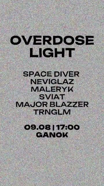 OVERDOSE LIGHT poster
