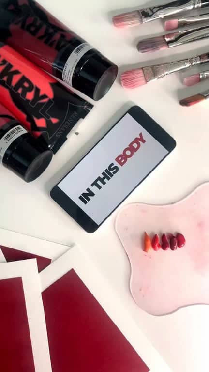 IN THIS BODY, I AM poster