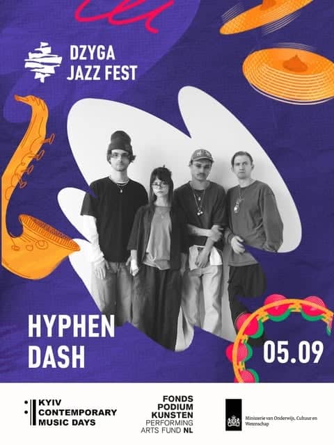 Hyphen Dash на Dzyga Jazz Fest poster