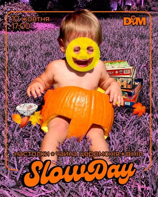 SLOW DAY poster