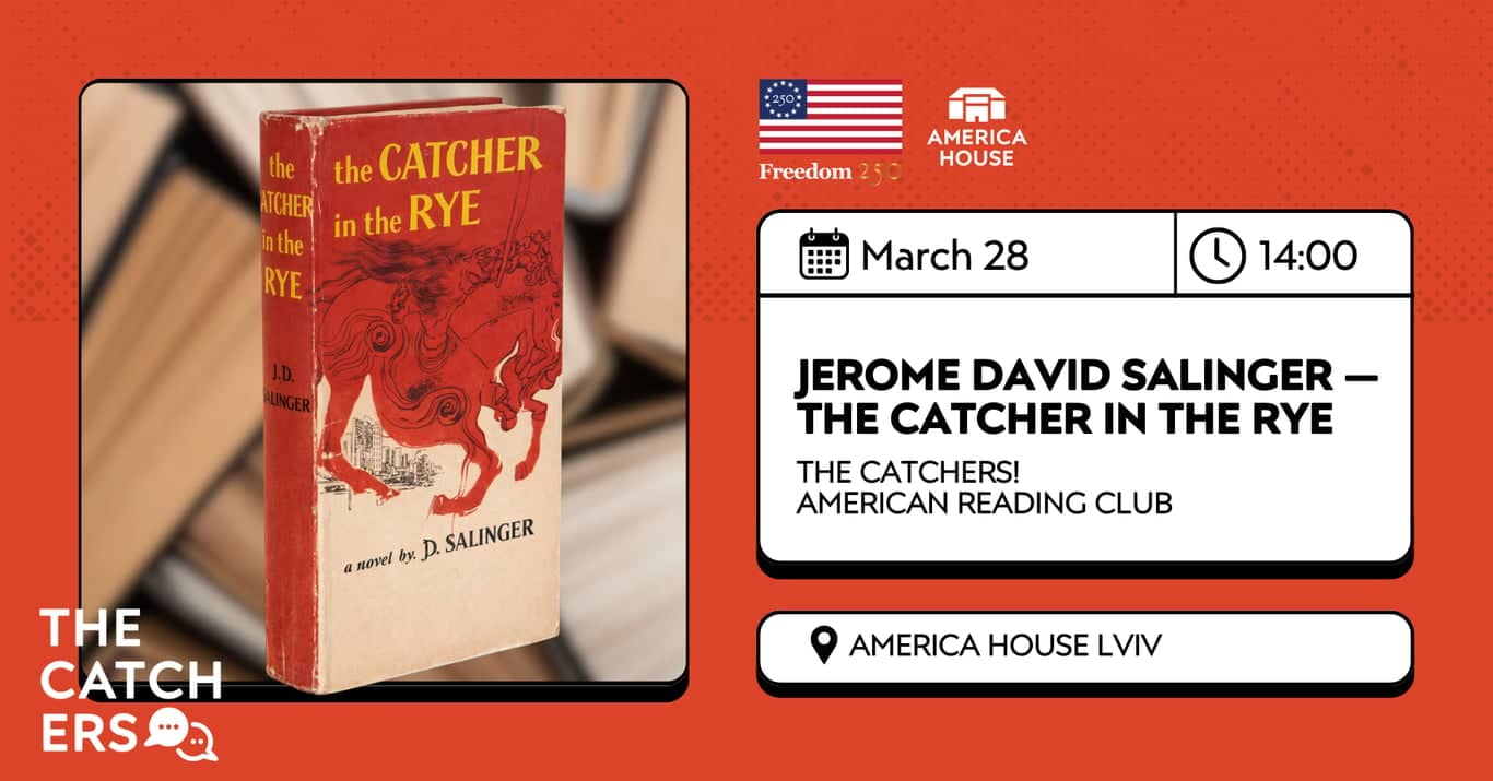 The Catchers! American Reading Club poster