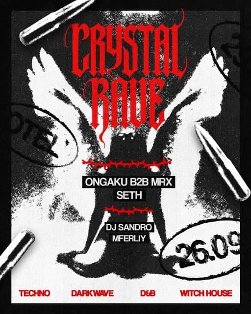 CRYSTAL RAVE poster