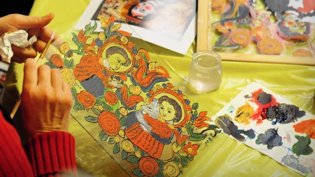 Малювання на склі poster