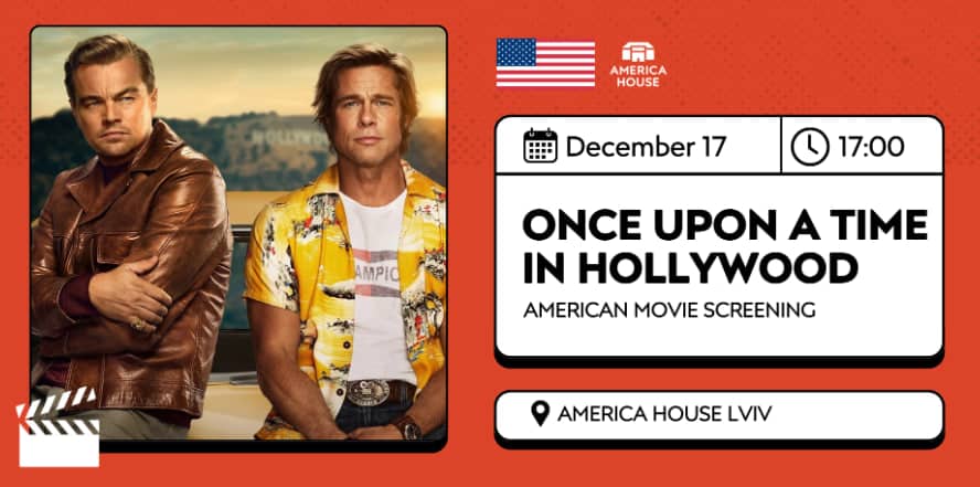 Once Upon a Time in Hollywood (2019) | Film Screening poster