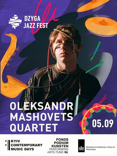 Dzyga Jazz Fest: Oleksandr Mashovets Quartet poster
