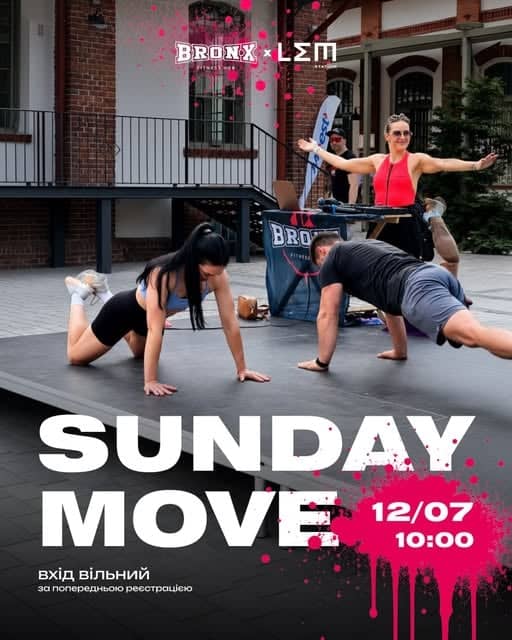 SUNDAY MOVE poster