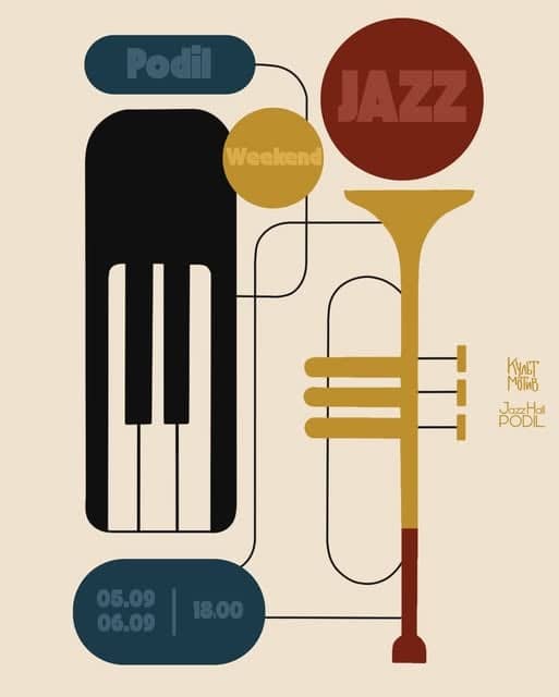 Podil Weekend JAZZ poster