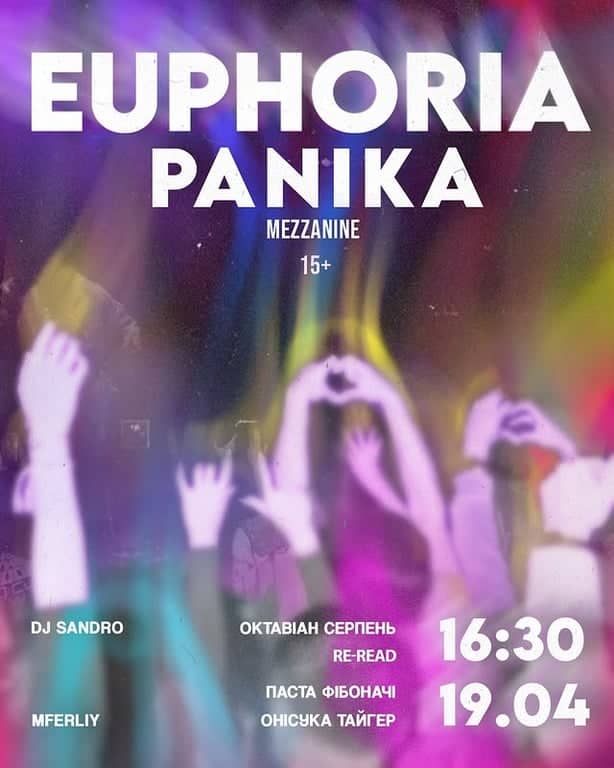panika euphoria poster