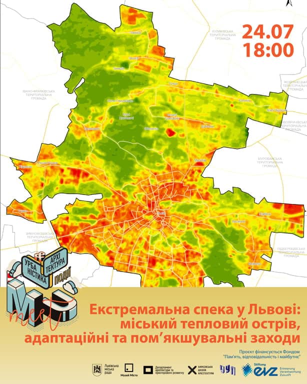 Міський клімат. Адаптація до кліматичних змін та їхнє пом’якшення poster