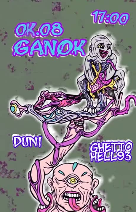 Duni OK.08 Ghetto Hell 93 poster