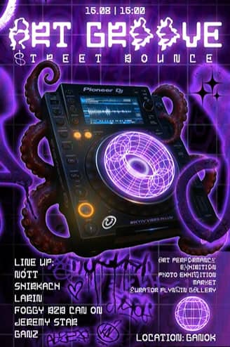 ART GROOVE | STREET BOUNCE LVIV poster