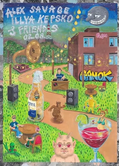 GANOK|ALEX SAVAGE|ILLYA KEPSKO|& FRIENDS poster